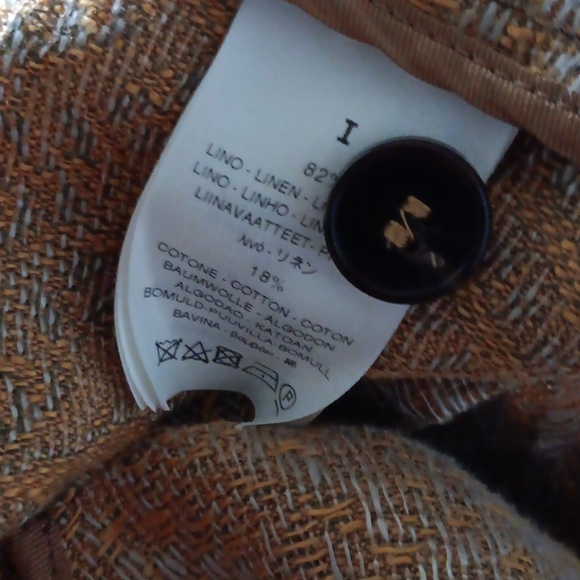 GIADA FORTE Forte Forte Artisanal Woven Linen Jacket 1 - Picture 5 of 5